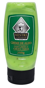 CREME DE ALHO M.CHURRASQUEIRO 200G LIMAO E CHEIRO VERDE