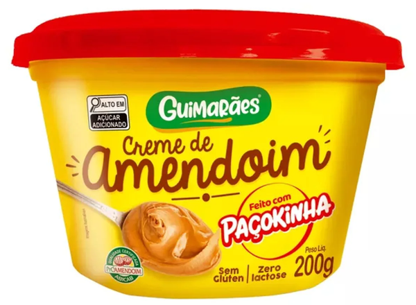 CREME DE AMENDOIM GUIMARAES 200G