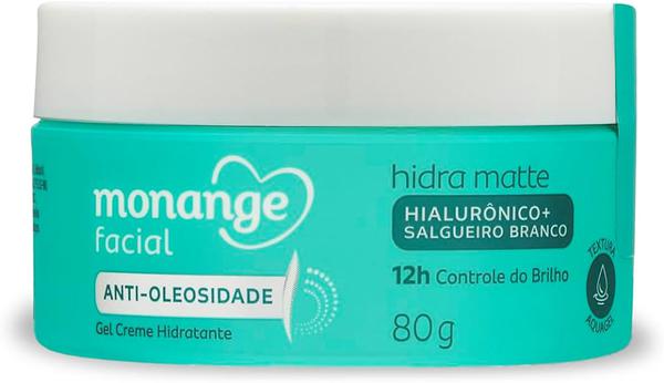 CREME FACIAL MONANGE 80G HIDRA ANTI-OLEOSIDADE