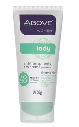 DESODORANTE ABOVE BISNAGA 50G CLAS LADY