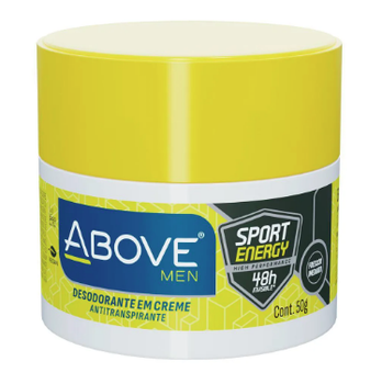 DESODORANTE ABOVE CREME 50G ENERGY MEN