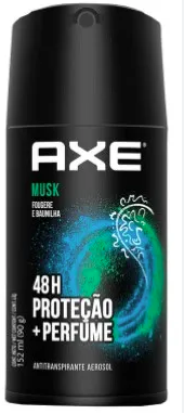 DESODORANTE AXE AEROSOL 90G MUSK