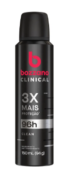 DESODORANTE BOZZANO AEROSOL CLINICAL 94G CLEAN