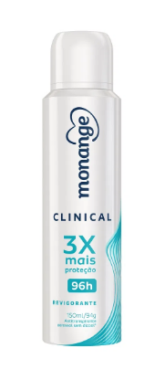 DESODORANTE MONANGE AEROSOL CLINICAL 94G REVIGORANTE