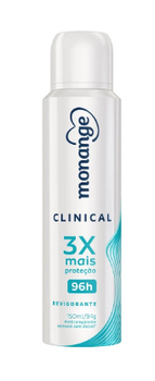 DESODORANTE MONANGE AEROSOL CLINICAL 94G REVIGORANTE