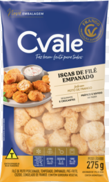 EMPANADO FRANGO C VALE 275G ISCAS TRADICIONAL