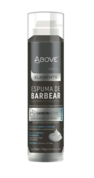ESPUMA BARBEAR ABOVE 145G CARVÃO ATIVADO