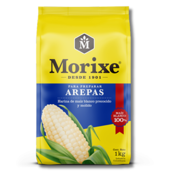 FARINHA MILHO AREPAS MORIXE 1KG