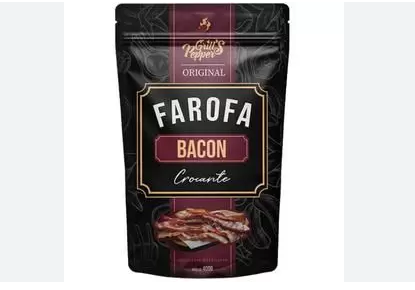 FAROFA PRONTA GRILLS PEPPER 400G BACON