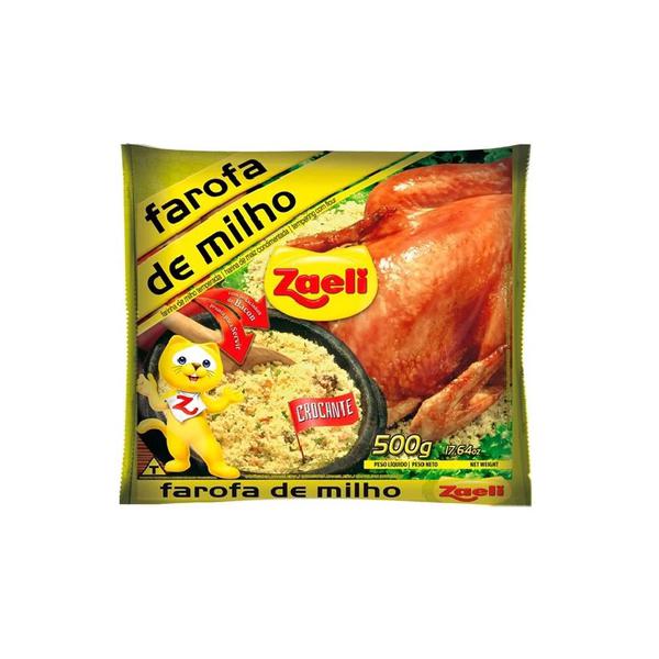 FAROFA PRONTA MILHO ZAELI 500G