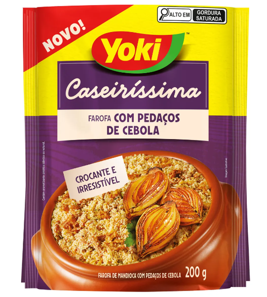 FAROFA PRONTA YOKI 200G PEDACOS DE CEBOLA