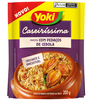 FAROFA PRONTA YOKI 200G PEDACOS DE CEBOLA