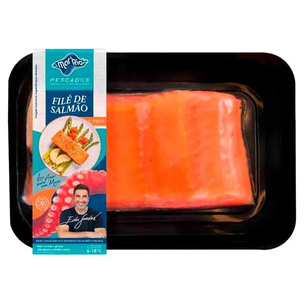 FILE SALMAO MAR E RIO KG C/PELE COHO CONGELADO VACUO