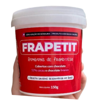 FRAPETIT 150G BOMBONS DE FRAMBOESA C/ CHOCOLATE