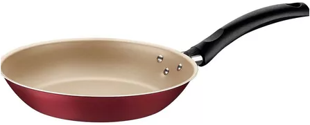 FRIGIDEIRA TRAMONTINA TURIM STARFLON 28CM 2L BEGE/VERMELHO