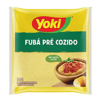 FUBÁ PRÉ COZIDO YOKI 500GR