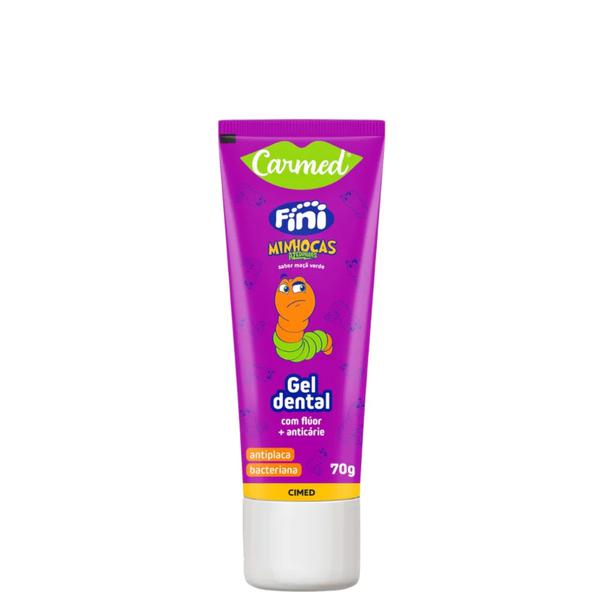 GEL DENTAL CARMED FINI 70G C/ FLUOR MINHOCA