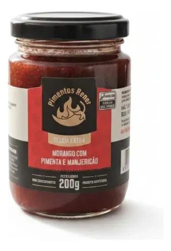 GELEIA RENER 220G MORANGO COM PIMENTA E MANJERICÃO