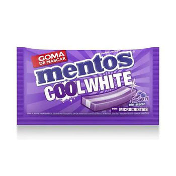 GOMA MASCAR MENTOS 8,5G COOL WHITE BLUE RASP