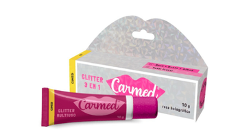 HIDRATANTE LABIAL CARMED 10G GLITTER 3 EM 1