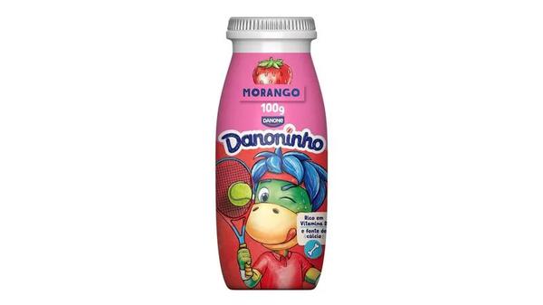 IOGURTE DANONINHO LÍQUIDO MORANGO 100GR