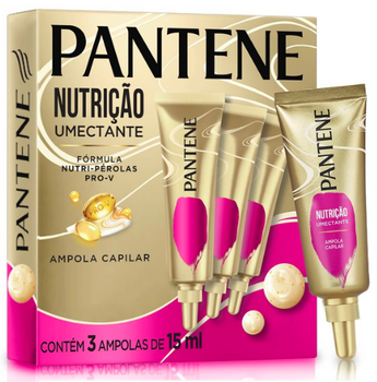 KIT AMPOLA PANTENE NUTRIÇÃO 45ML