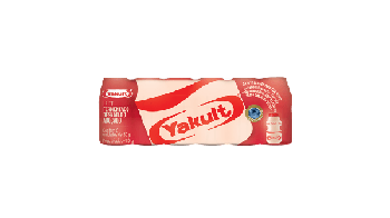LEITE FERMENTADO YAKULT 480ML COM 6 UNIDADES