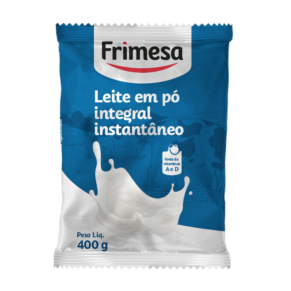 LEITE PÓ FRIMESA INTEGRAL INSTANTÂNEO 400GR