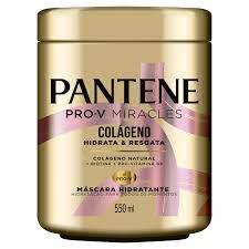 MÁSCARA HIDRATANTE PANTENE COLÁGENO HIDRATA & RESGATA POTE 550ML