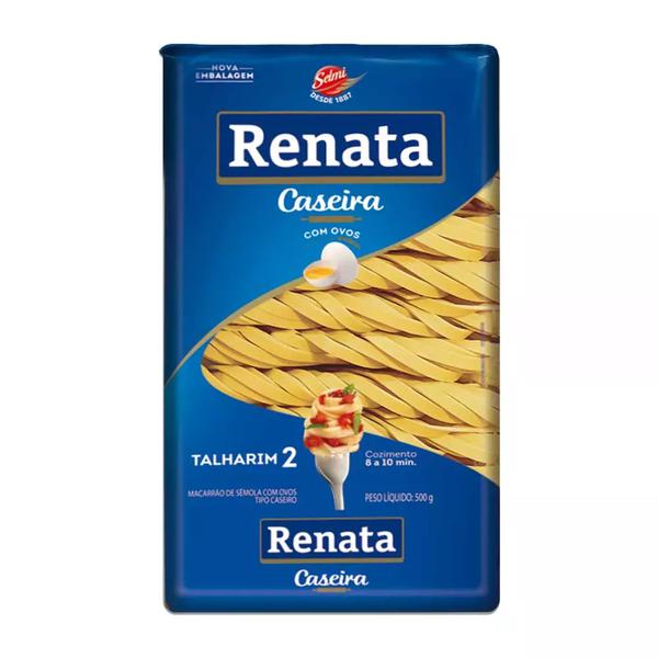 MACARRÃO RENATA CASEIRO TALHARIM CASEIRO N2 500GR