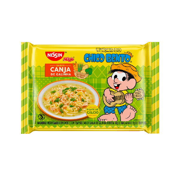 MACARRAO NISSIN LAMEN 75G CANJINHA DE GALINHA