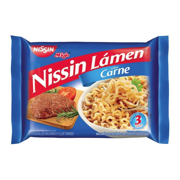 MACARRAO NISSIN LAMEN 85G CARNE PICANTE