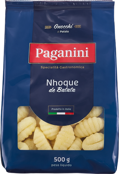 MASSA PAGANINI 500G NHOQUE DE BATATA