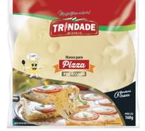 MASSA PIZZA TRINDADE 200G PRÉ ASSADA
