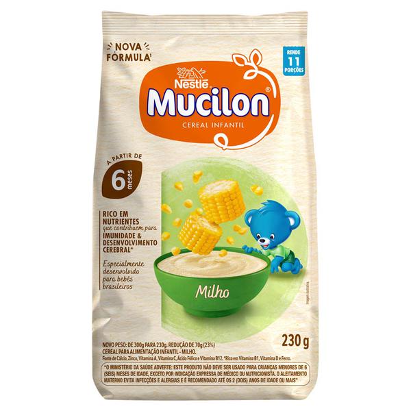 MINGAU MUCILON MILHO SACHÊ 230G
