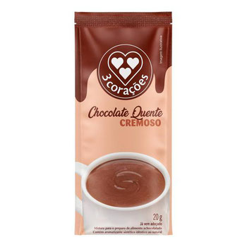 MIST.CHOCOLATE QUENTE 3 CORACOES 20G CREMOSO