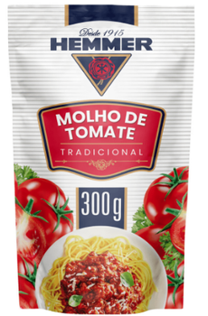 MOLHO DE TOMATE HEMMER 300G TRAD