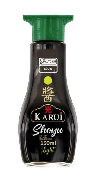 MOLHO SHOYU KARUI 150ML LIGHT MOLHEIRA VIDRO