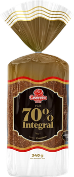 PAO CASEIRINHO SELECT 340G 70% INTEGRAL