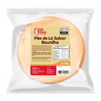 PAO DE LÓ VÓ ANA 210G BAUNILHA