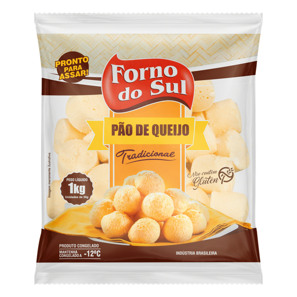 PAO QUEIJO FORNO SUL 800G TRADICIONAL