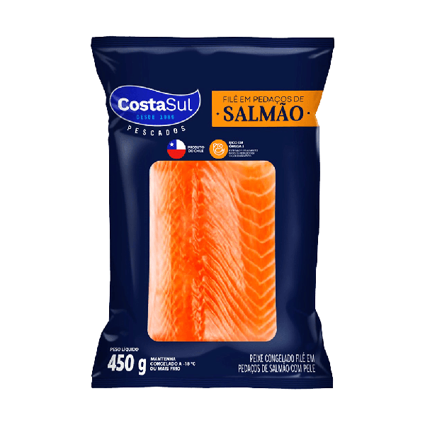 PEIXE SALMAO COSTA SUL 450G COGO FILE C/P