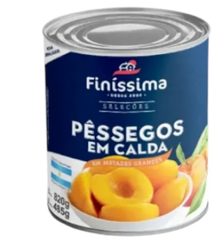 PESSEGO CALDA FINISSIMA 485G METADES