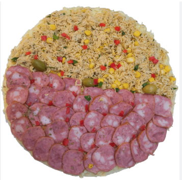 PIZZA CONGELADA 415G CALABRESA/MODA CASA