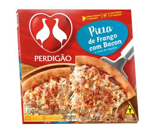 PIZZA PERDIGAO 460G FRANGO C/ BACON