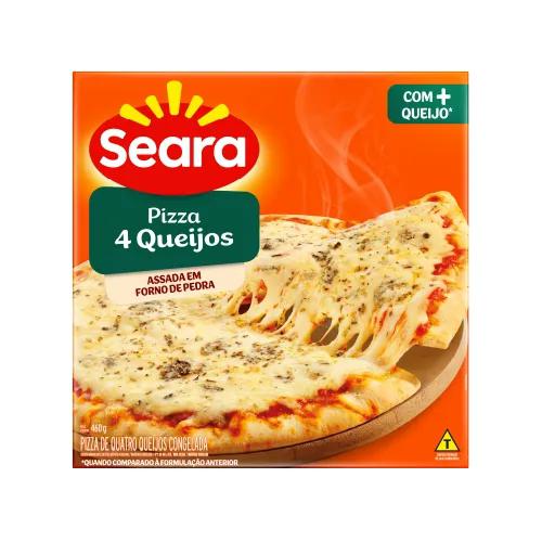 PIZZA SEARA QUATRO QUEIJOS 460GR