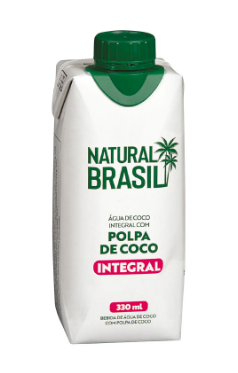 POLPA COCO NATURAL BRASIL 330ML INTEGRAL
