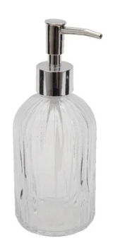 PORTA SABONETE LIQUIDO MIMO 430ML CLEAR