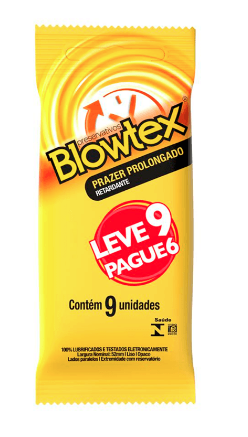 PRESERVATIVO BLOWTEX L9P6 RETARDANTE