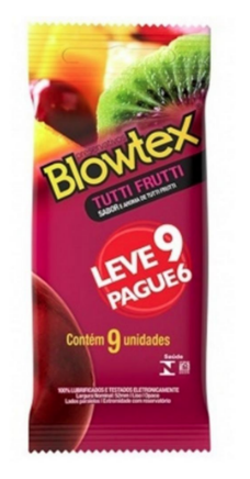 PRESERVATIVO BLOWTEX L9P6 TUTI FRUTI